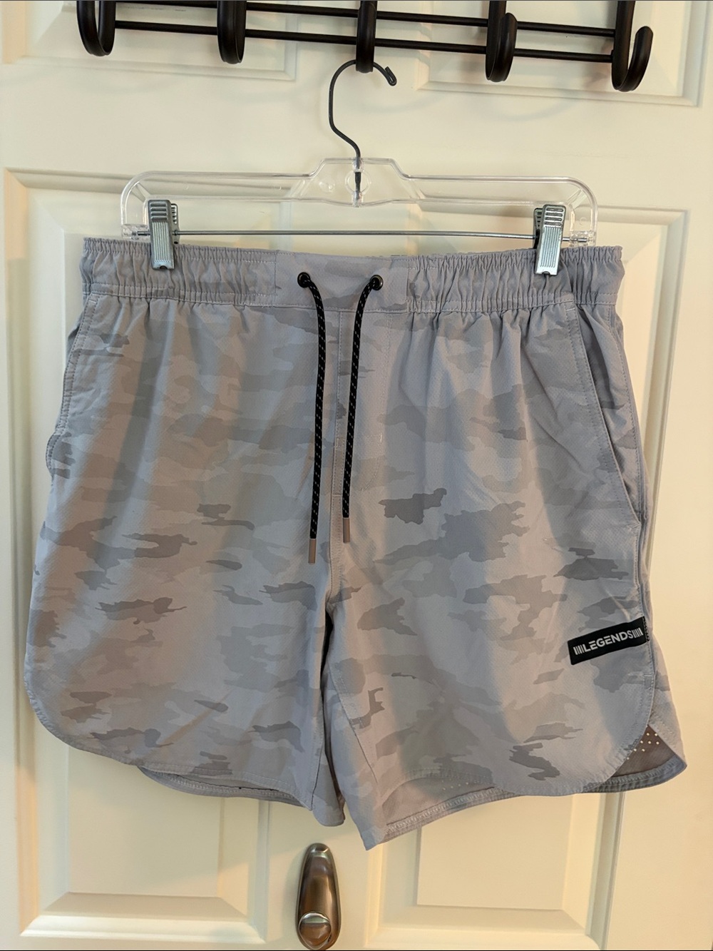 Legends Men’s Shorts - Light Gray Camo